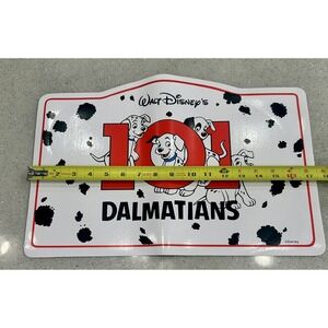 Disney 101 Dalmatians Dinner Placemat PVC Vinyl 12" x 17" Vintage